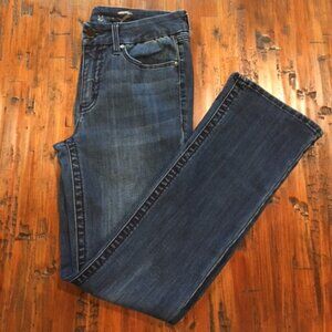SEVEN7 Tummyless Dark Denim Bootcut Jeans Size 6